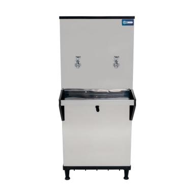 Imagem de Bebedouro Industrial de Coluna Knox 50 Litros 1 Torneira Gelada e 1 Natural Inox - 110V