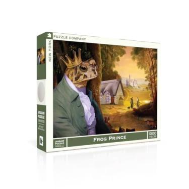 Imagem de New York Puzzle Company - Bill Mayer Frog Prince - Quebra-cabeça de 1000 peças para adultos por Bill Mayer