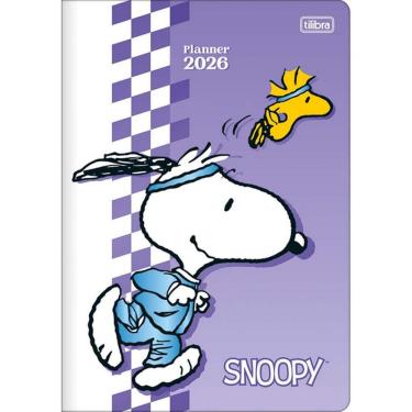 Imagem de Agenda Planner Grampeada Snoopy 2026 Tilibra
