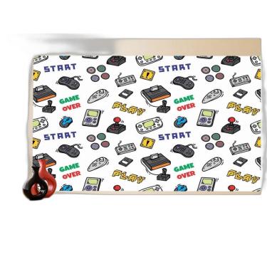 Imagem de Papel De Parede 3D Infantil Controle Game Jogo 3,5M Azs203