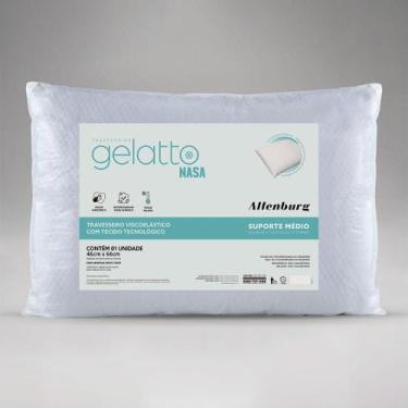 Imagem de Travesseiro Altenburg Viscoelástico Gelatto Nasa 46cm X 66cm