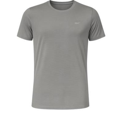 Imagem de Camiseta Reebok Oportunity Running, P, Cinza