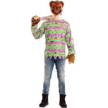 Imagem de Máscara de Terror Urso de Pelúcia Adulto de Halloween - Fantasias Caro