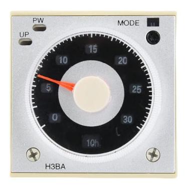 Imagem de Akozon Bellmei H3BA-N8H Relé Temporizador Multifuncional Soquete de 8 Pinos | Faixa de Tempo Ajustável de 1,2s a 300h | Interruptor de relé de Retardo de Tempo Durável e