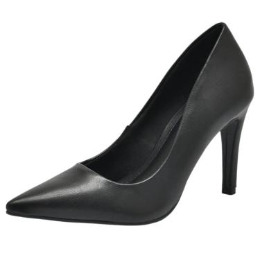 Imagem de Sapato Feminino Scarpin Salto Fino Conforto Via Marte