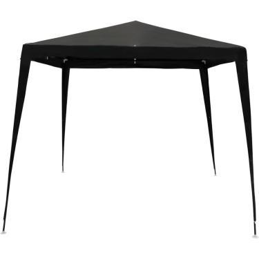 Imagem de Tenda Gazebo para Praia e Acampamento 3x3m — Material impermeável durável que proporciona sombra eficaz para dias quentes na praia ou no parque (Preto)