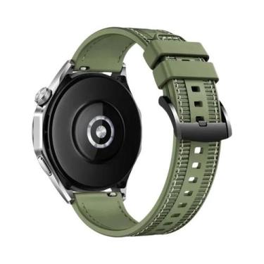 Imagem de Pulseira De Silicone Trançada De 22mm Para HUAWEI WATCH GT4 46mm, Aces