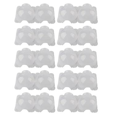 Imagem de Dispositivo de enraizamento de planta Caixa de raça de enxerto de propagação de alta pressão Caixa de raça 10pcs 12 cm de branco para jardinagem em casa Varanda de varanda horta