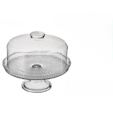 Imagem de Conjunto Boleira Porta Bolo Vidro Transparente