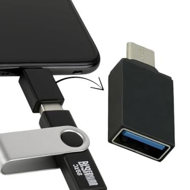 Imagem de Adaptador OTG USB 3.0 Femea para Tipo C 3.1 Macho