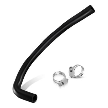 Imagem de Linha de drenagem de óleo de motocicleta serve para Harley Sportster XL 883 X48 1200 72V 2014-2024, linha de mangueira de refrigeração de óleo borracha preta