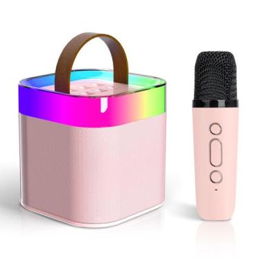 Imagem de Máquina de karaokê RLLEPT Mini Portable com Bluetooth 5.3 Kids