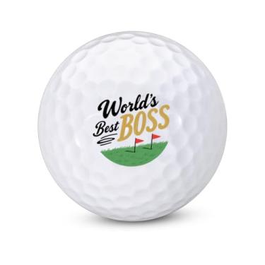 Imagem de Bolas de golfe para homens, dia do chefe, aposentadoria, presentes de golfe para homens e mulheres, melhores meias de chefe, adultos, marido, pai, presente de aniversário, meias de Natal para gerente