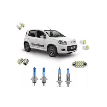 Imagem de Uno vivace / mille way farol super branca + led novo