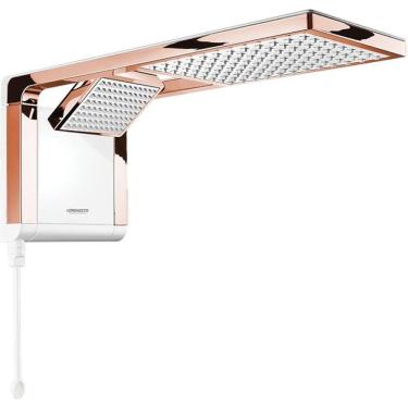 Imagem de Chuveiro Acqua Duo Branco Rose Gold 220 Volts 7800 Watts - 7510124 - Lorenzetti