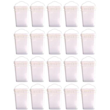 Imagem de Balde retangular para presunto 20l - 20 pçs