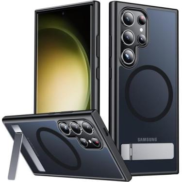 Imagem de Capa magnética SPIDERCASE com suporte para Samsung Galaxy S23 Ultra