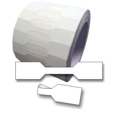 Imagem de 5000 Etiqueta Jóia Fix Nº 50 10X50Mm Branco Uso Manual
