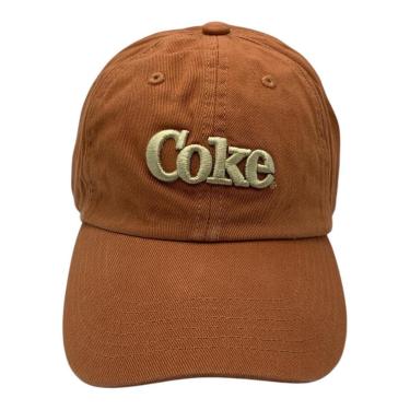 Imagem de Boné Coca Cola Masculino Bordado Frontal Logo Coke 39818 Marrom-Masculino