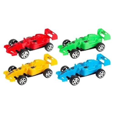 Imagem de Carrinhos de Fórmula 1 Coleção 4 Peças Roda Livre