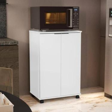 Imagem de Armário Livreiro Organizador 2 Portas Rodizios Pratic ENVIA SOMENTE 01