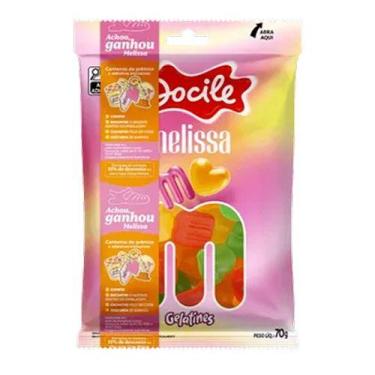 Imagem de 2 Pacotes Bala de Gelatina Melissa 70g - Docile, 2 unidades