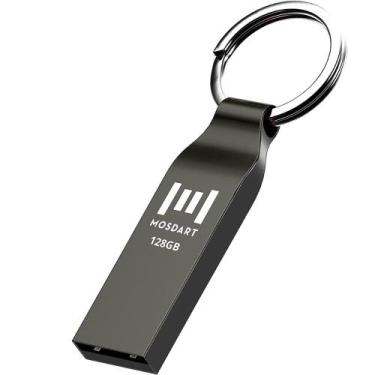 Imagem de Unidade flash USB MosDart UD188 128GB à prova d'água Titan Grey