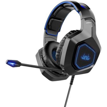 Imagem de Fone de Ouvido Gamer com Fio Rgb SuperBass Knup 488-Unissex