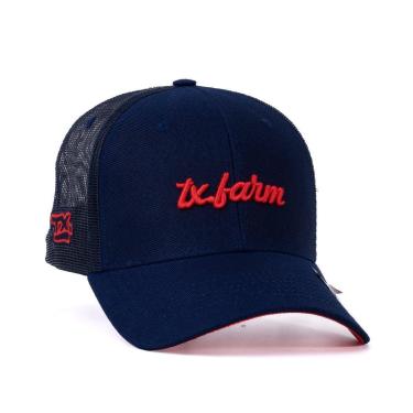 Imagem de BONÉ TEXAS FARM - TF808 - AZUL MARINHO/ LARANJA Único-Unissex