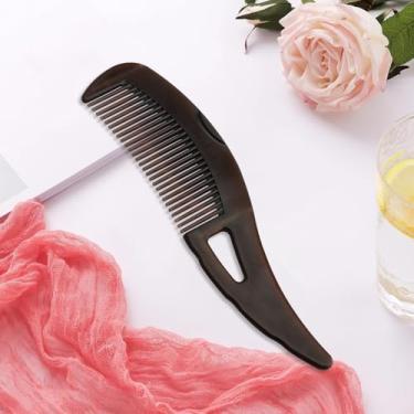 Imagem de Pente para caspa autolimpante, pente para pentear o cabelo, couro cabeludo mais saudável e melhor qualidade de cabelo, remoção de caspa e sujeira para mulheres e homens