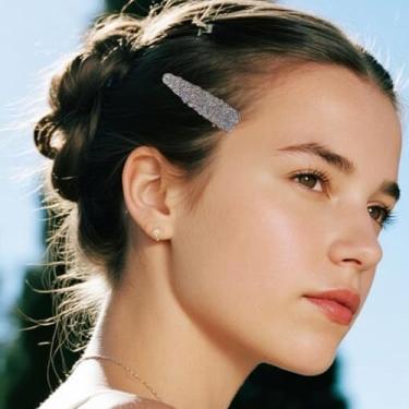 Imagem de Grampos de cabelo de bico de pato de strass para mulheres e meninas, acessórios de cabelo brilhante para uso diário, festa, casamento, formatura, eventos noturnos, grampos de cabelo seguros durante