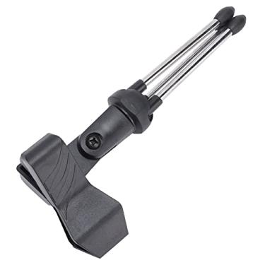 Imagem de SPYMINNPOO Suporte de Microfone de Mesa Com ângulo Ajustável - Suporte de tripé Dobrável para Microfones - Ideal para Apresentações, Gravações de Tela e Chats de Vídeo (preto)