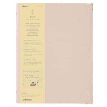 Imagem de Caderno Kleid 8417-03, Caderno de fichário Freak, A5, 0,08" (2 mm) grade, 8 orifícios, ouro champanhe