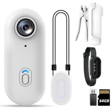 Imagem de Câmera corporal KSADBOSSBO Action Mini 64GB com áudio e vídeo