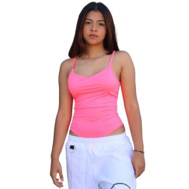 Imagem de Body Alcinha Básica Casual Tecido Suplex - Rosa - K'Gente, G