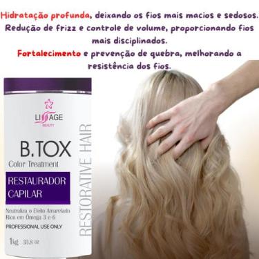 Imagem de Escova Alisamento Terapia e Tratamento Capilar Botox Italiano 1l. - Li