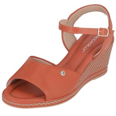 Imagem de Sandália Feminina Anabela Baixa Casual Conforto  Piccadilly