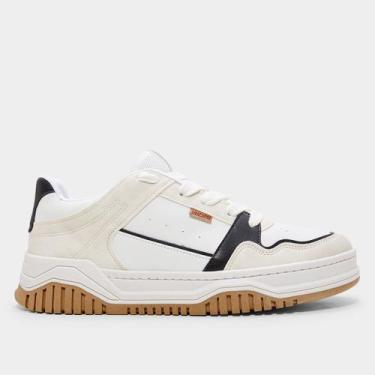 Imagem de Tênis Anacapri Lola Feminino, Branco, Preto, 37