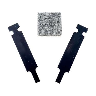 Imagem de Kit deslizante frontal de tambor secador RB170003 adequado para Speed Queen 1992 e mais recentes SM ADE30RGS171TW01 FGS17AWF LES17AWF LGH37A substitui PD00055354 AP5186012, kit de corrediça de