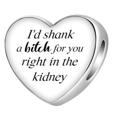 Imagem de Bíblia Família Mãe Esposa Amor Coração Pingente Berloques Pulseiras e Colar Pingente Contas Joias Presentes para Mulheres Bestie Família Amigas, Aço inoxidável, Sem Pedra Preciosa