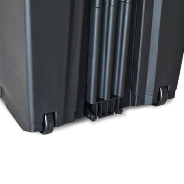 Imagem de Lixeira Arqplast 60L com Roda e Pedal: Mais Praticidade e Higiene para