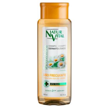 Imagem de Shampoo Natur Vital Sensitive de uso frequente de camomila – 300 ml (7349S)