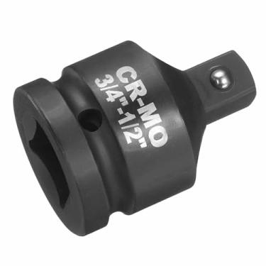 Imagem de HARFINGTON Adaptador de soquete de impacto fêmea de 3/10.2 cm para 1/5.1 cm macho redutor de acionamento quadrado padrão SAE CR-MO conversor de aço, chave de impacto, chave catraca, disjuntor, barra