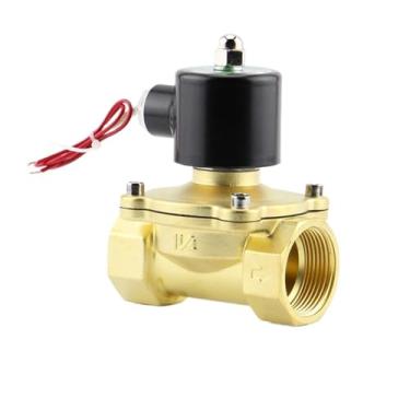 Imagem de 12V 24V 220V 1/2 2 Polegadas 2W Válvula solenóide bidirecional à prova d'água para controle de água e gás(1-4in,High pressure)
