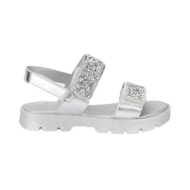Imagem de Sandália Infantil Bibi Plataforma 2.0 Prata 1261015 36