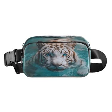 Imagem de CEBUGI Pochetes de caminhada para homens e mulheres, pochetes resistentes à água com cinto ajustável para treino, viagem, corrida