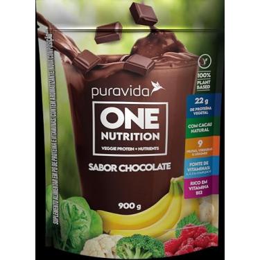Imagem de One Vegan Nutrition Protein+Nutrientes Sabor Chocolate de 900g-Pura Vida