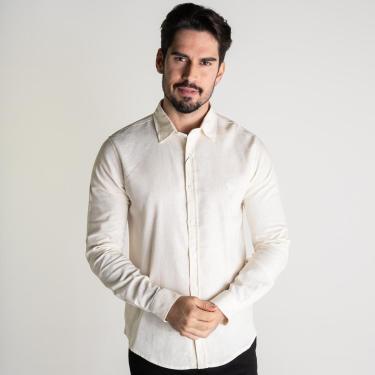 Imagem de Camisa Acostamento Linho Masculina-Masculino