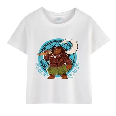 Imagem de Camiseta Infantil Anzol de Maui Semideus Filme Moana Disney-Unissex