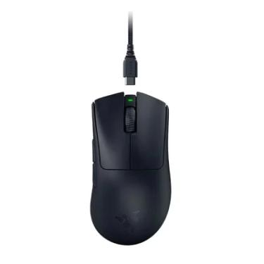 Imagem de Mouse Gamer Razer Deathadder V3 Pro, 30000 DPI, 5 Botões, 63g Ultraleve, 90hr De Bateria, Recarregável, Preto